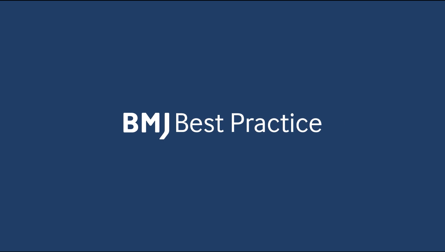 BMJ Best Practice user guide for the web